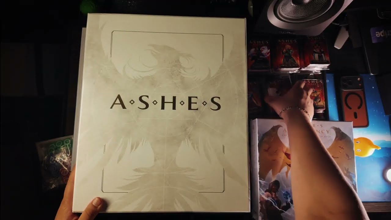 Unboxing Ashes Ascendancy "All the New Stuff" - Starter Set, Big Box, Premium Tokens + Playmat