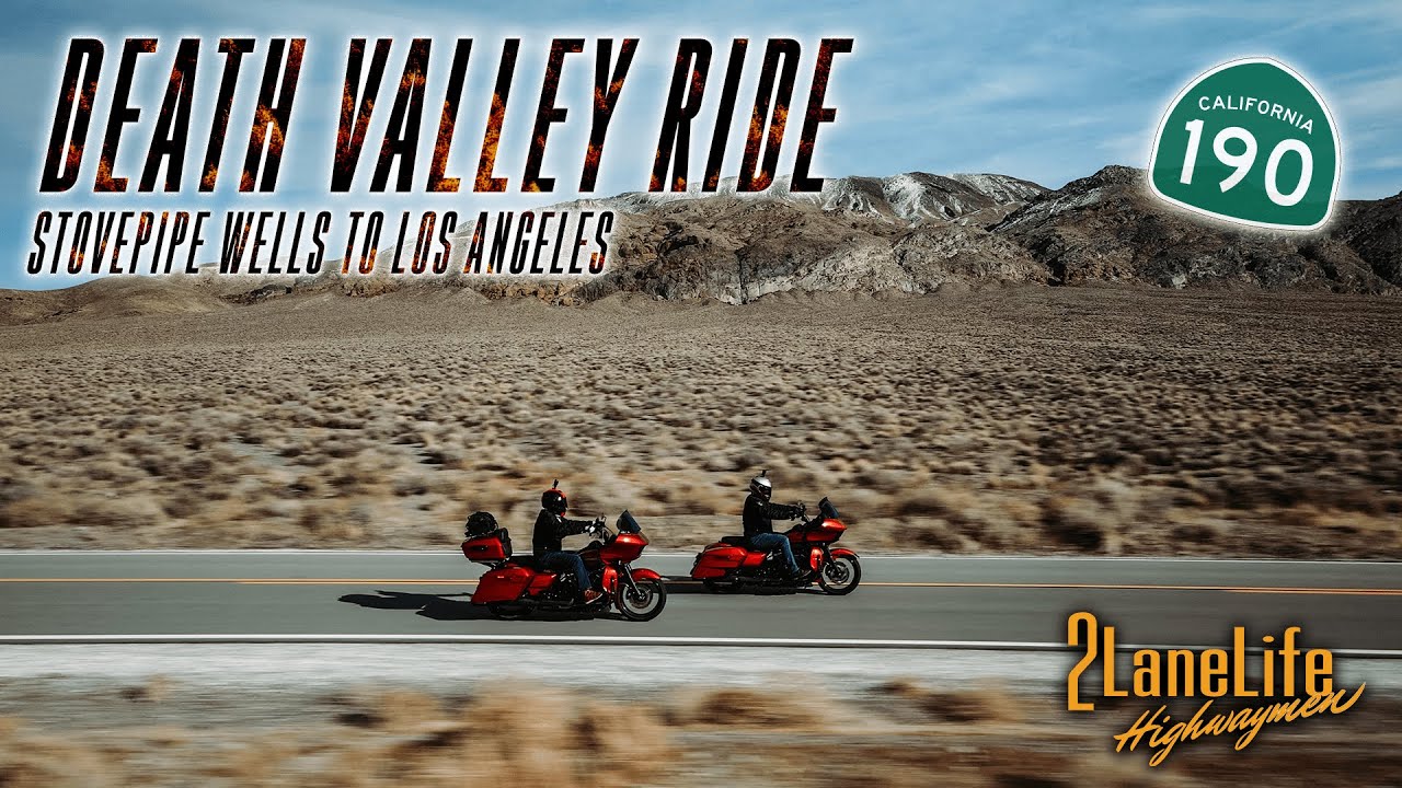 Exploring Death Valley on Motorcycles! | Death Valley to L.A. | Stovepipe Wells | Panamint Springs |