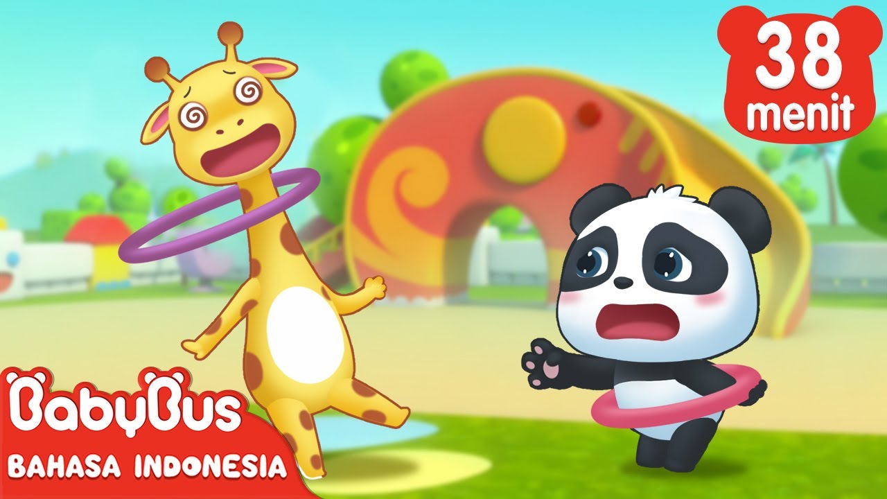 Hula Hoop | Mari Kita Olahraga Bersama | Kartun Anak-anak | BabyBus Bahasa Indonesia