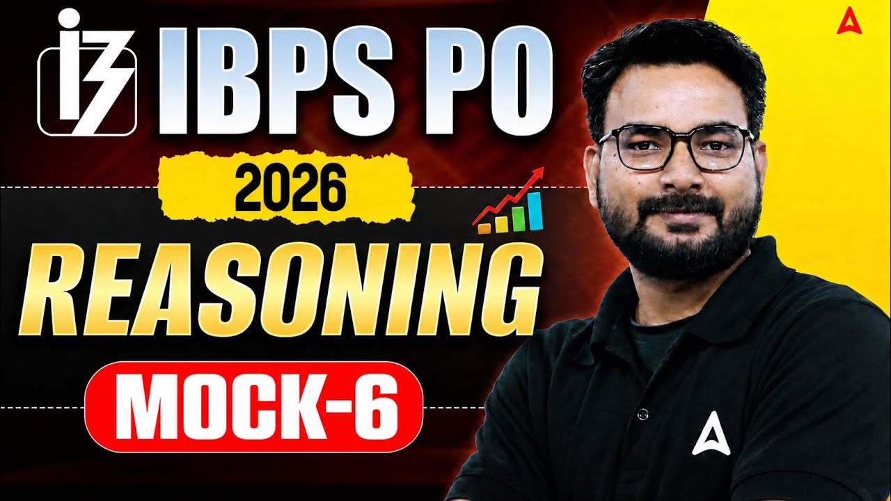 IBPS PO 2026 Reasoning | Reasoning Mock Test - 6 | Most Expected Paper by Saurav Sir