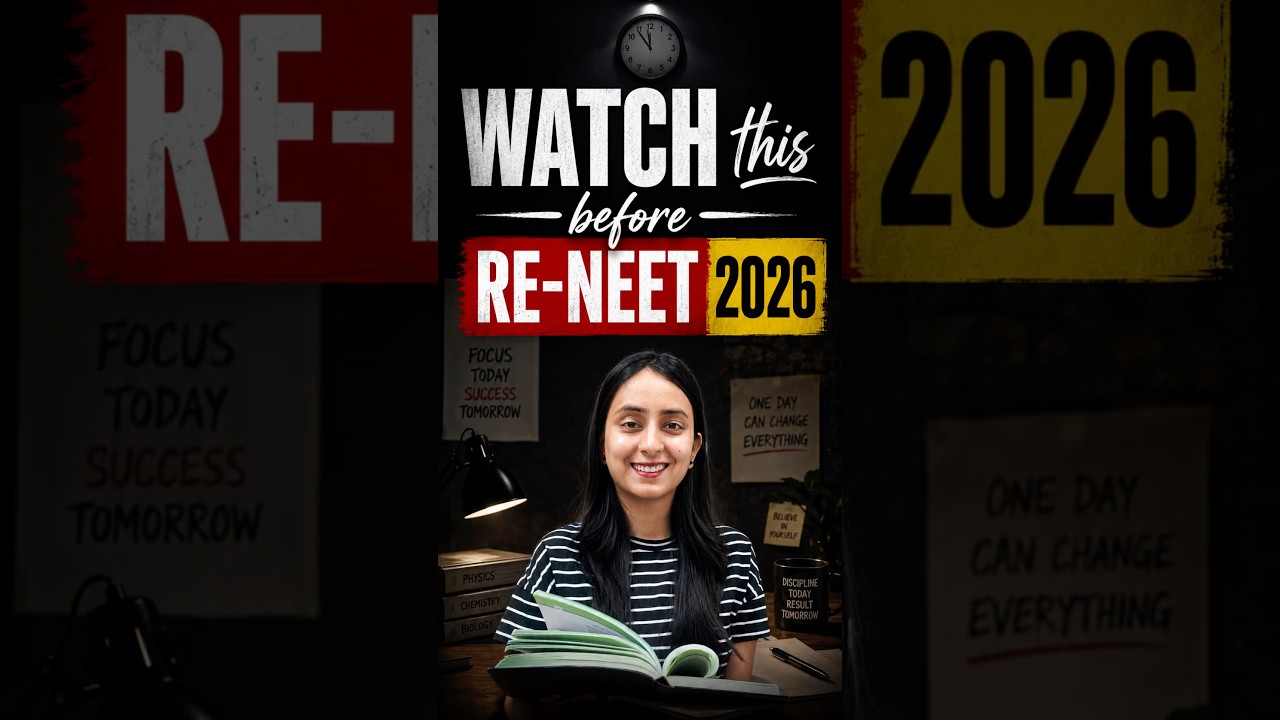 MUST WATCH before RE-NEET 2026 🚨 #reneet2026 #motivation #success #positivevibes #bestwishes #fyp