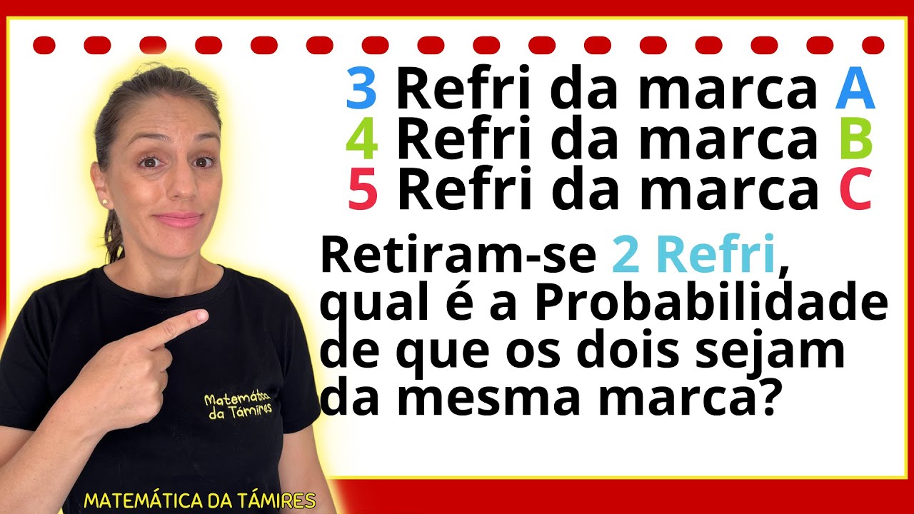 Agora voc&ecirc; aprende PROBABILIDADE CONDICIONAL @matematicadatamires