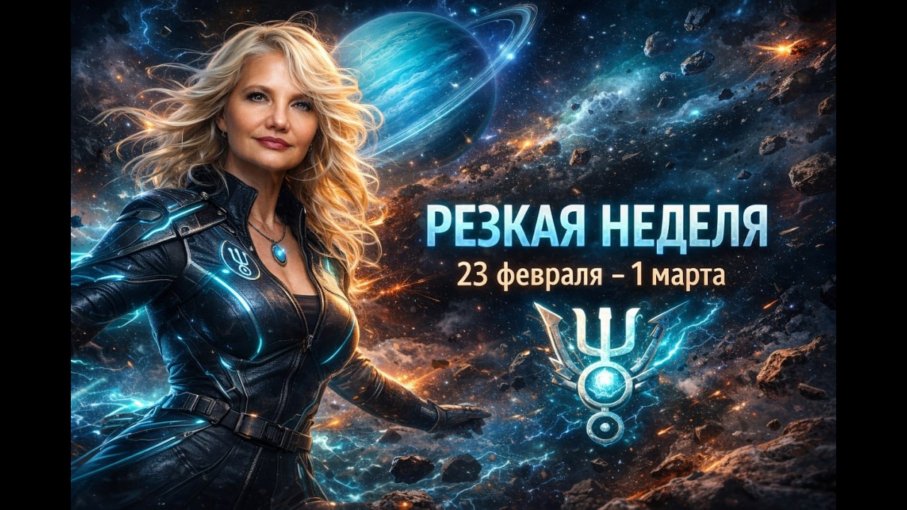 АСТРОПРОГНОЗ НА НЕДЕЛЮ 23 ФЕВРАЛЯ - 1 МАРТА 2026г.