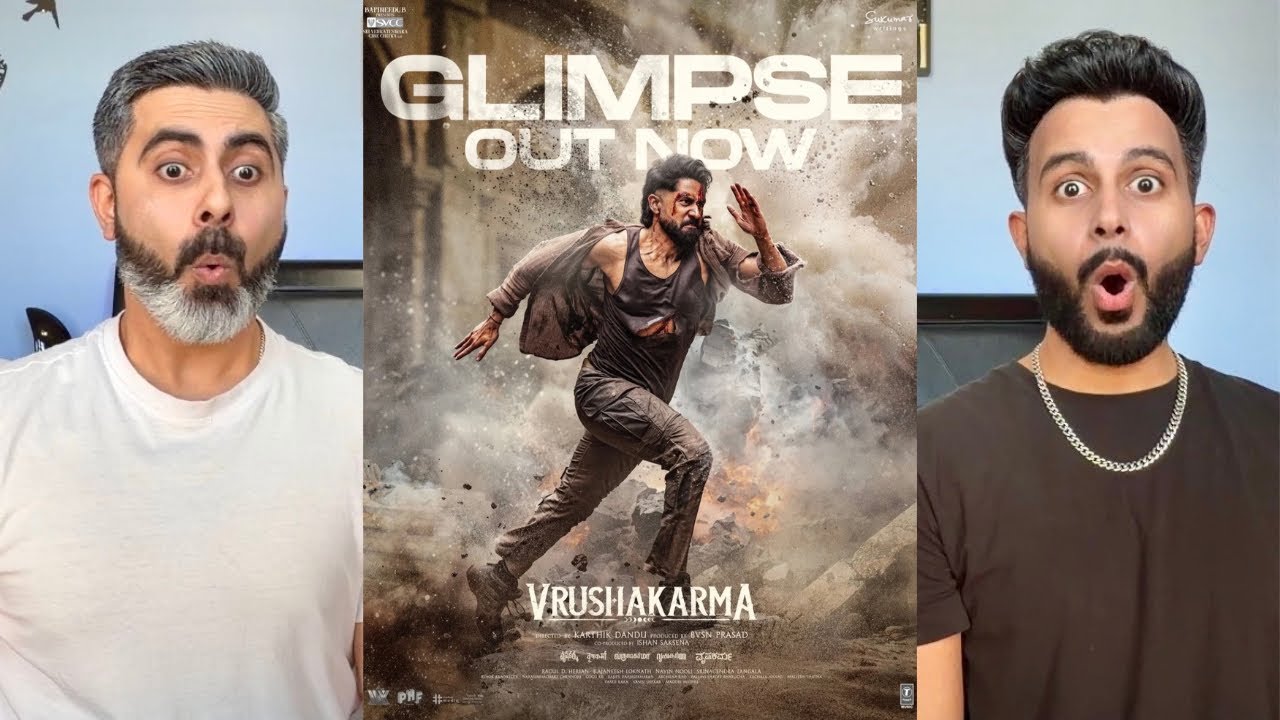 Vrushakarma Glimpse Reaction 🔥 | Naga Chaitanya | Karthik Dandu | Sukumar