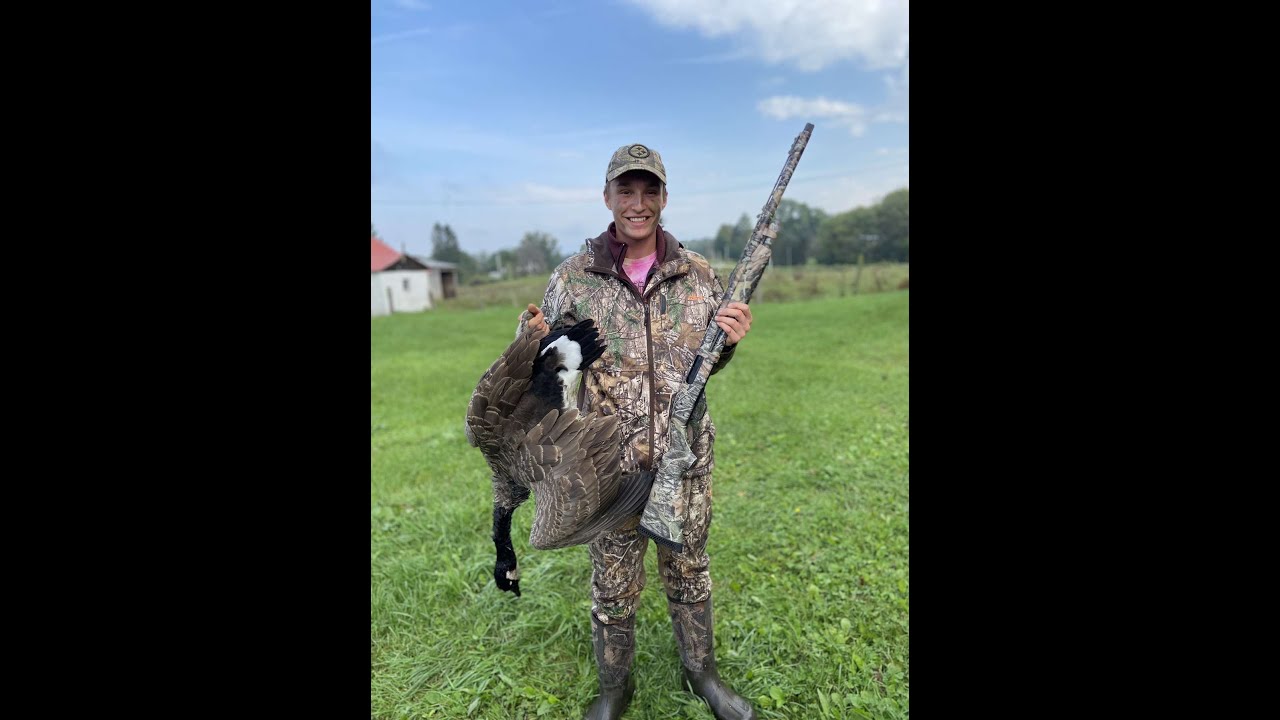 Jump Shooting My First Goose Ever