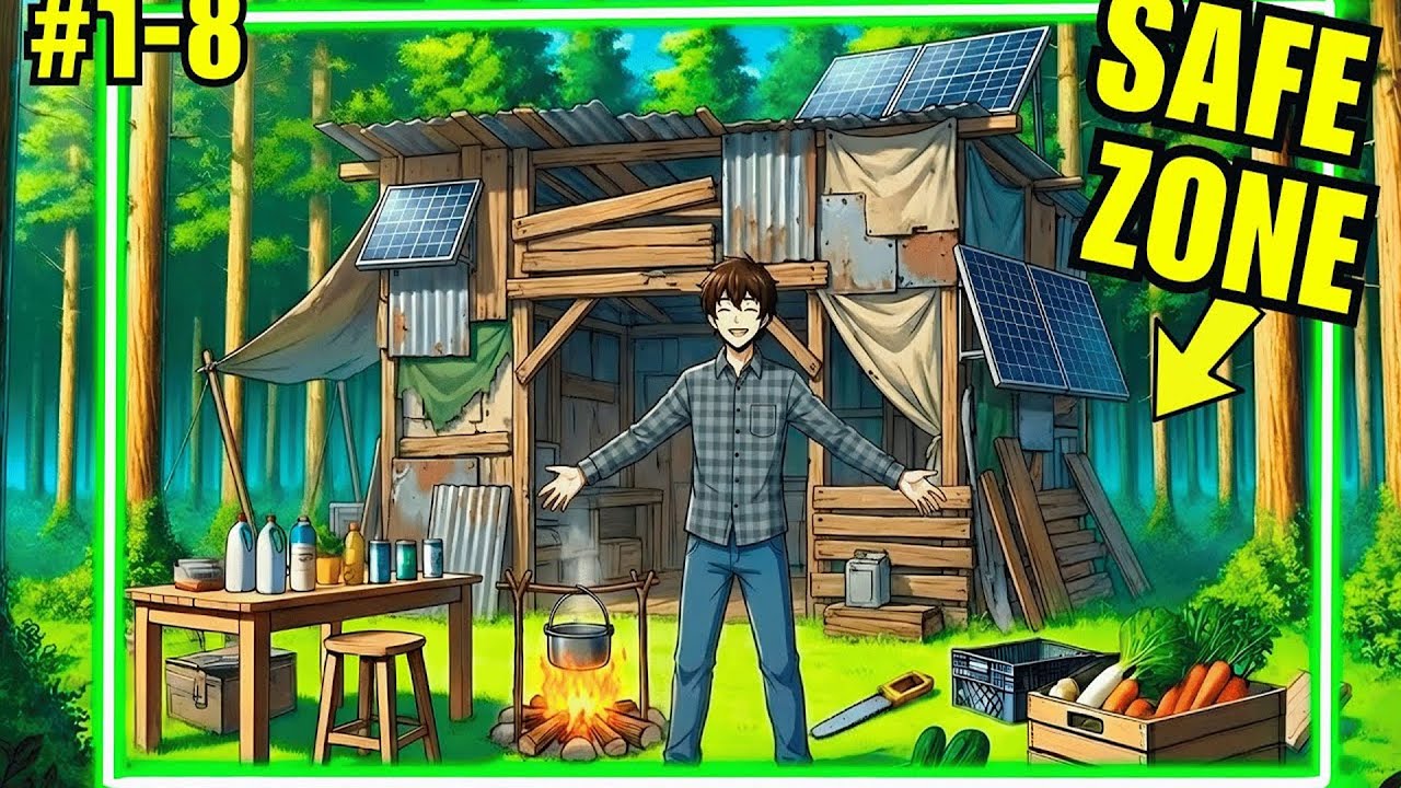 Trapped in Another World He Lives Through the Apocalypse by Powering Up His Gear | Apocalypse Manhwa