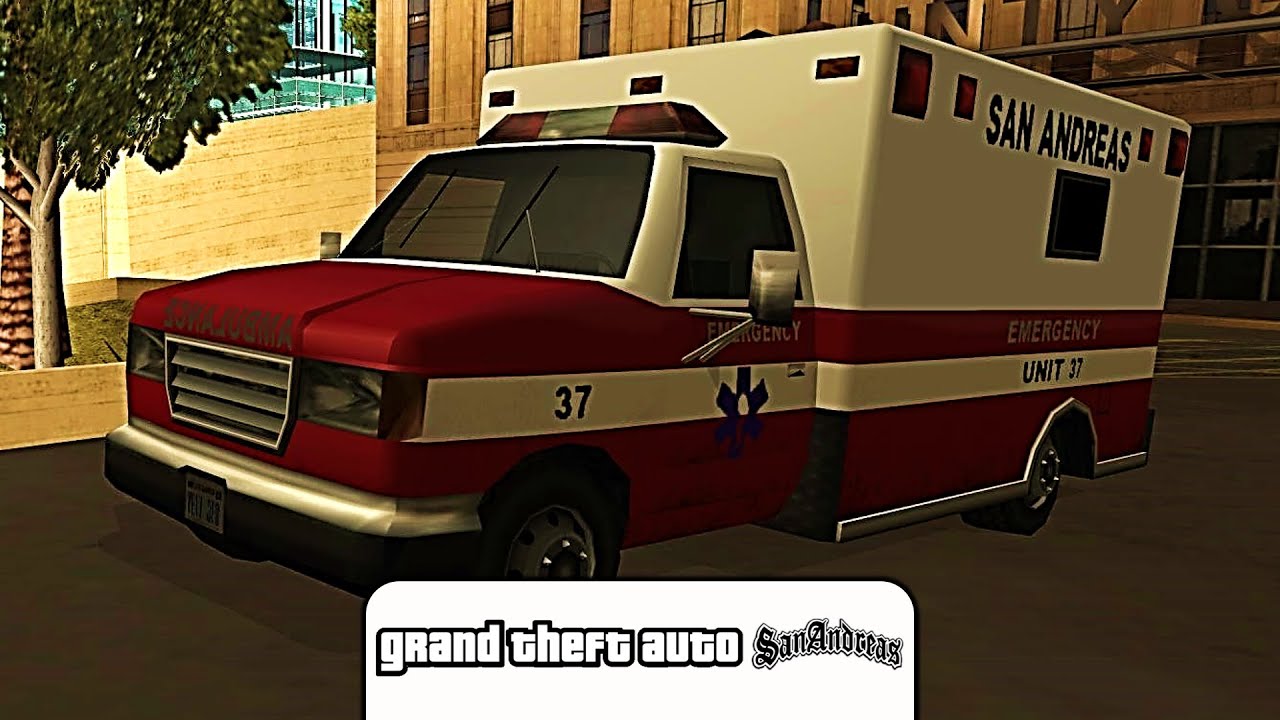 GTA SA (Original) [OLD 100% Walkthrough] - Vehicle Mission: Paramedic (Level 1-12)