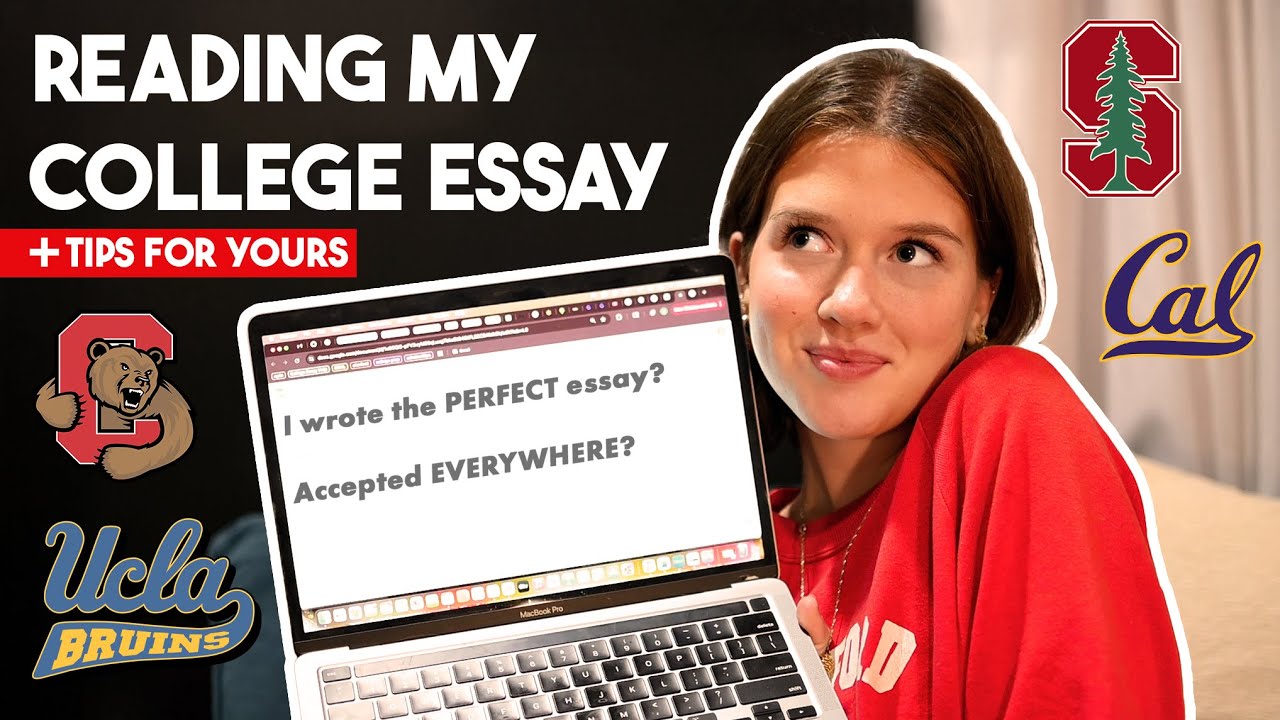 Reading the College Essay That Got Me Into Stanford (And Every Other School I Applied To) + advice