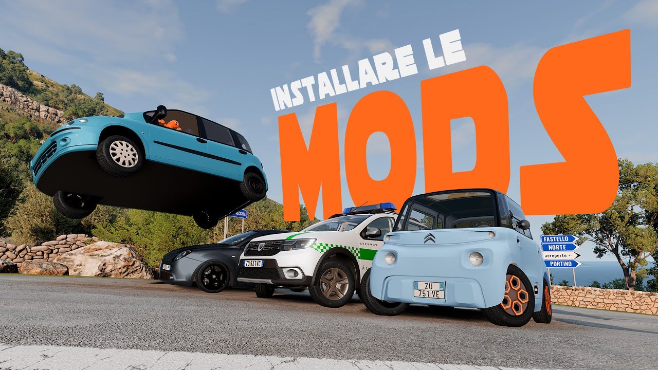 COME INSTALLARE LE MODS IN BEAMNG DRIVE
