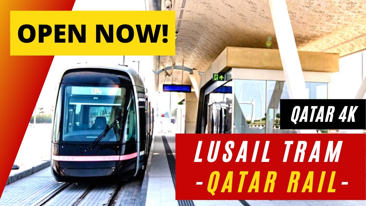 Walking around in LUSAIL CITY by LUSAIL TRAM | LEGTAIFIYA TRAM | QATAR RAIL #42