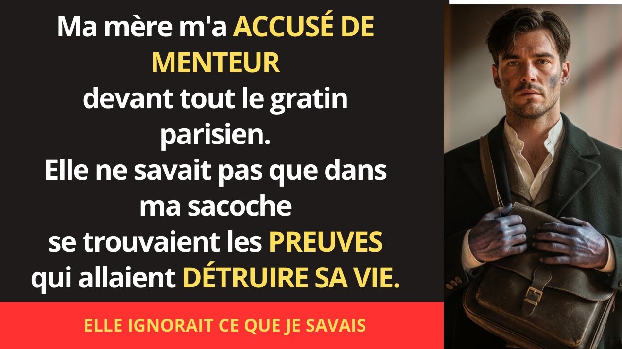 Dans la salle bondée, ma mère m’accusa de mensonge — puis quelque chose changea