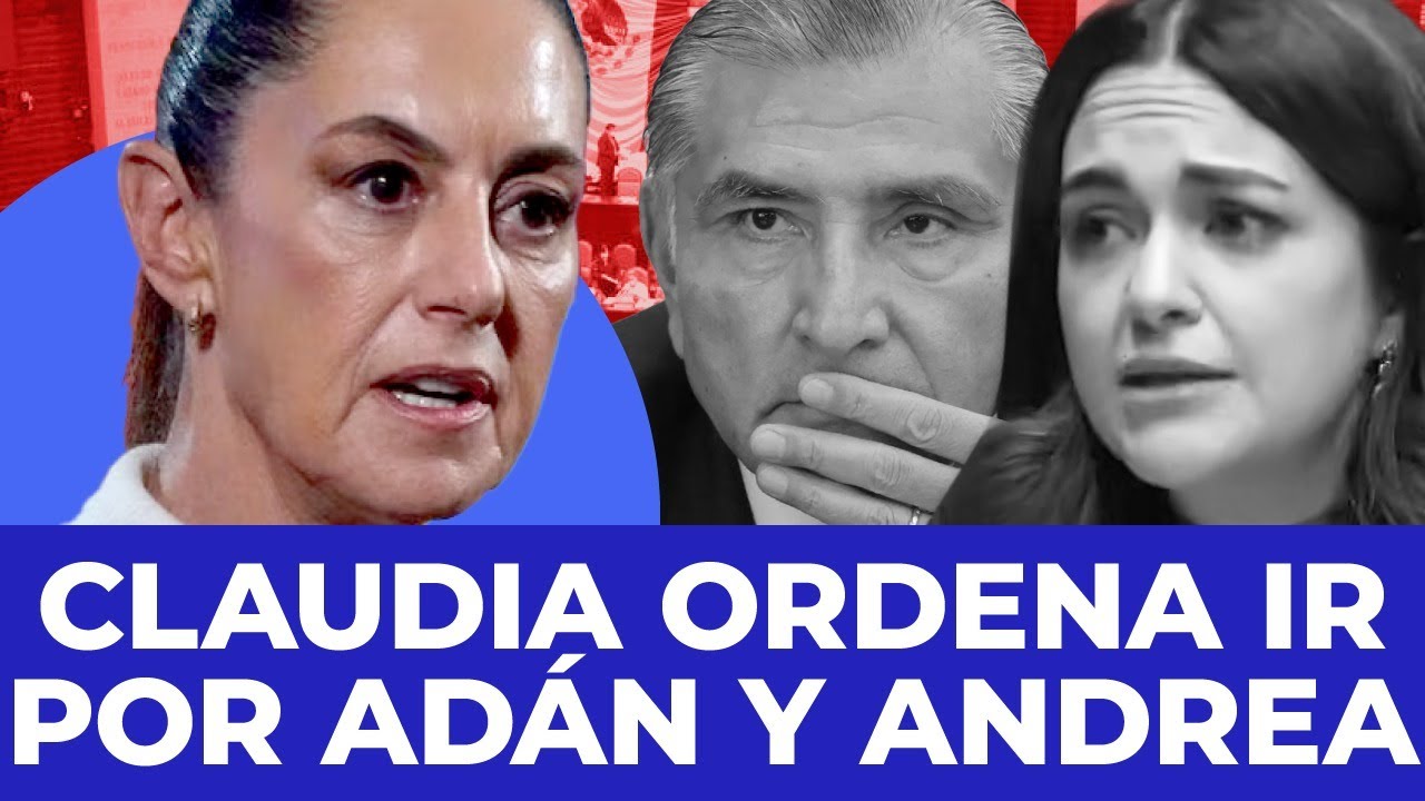 ¡CAE EL PRIMERO! Sheinbaum ordena la destitución de Adán Augusto en el Senado y va por Andrea Chávez