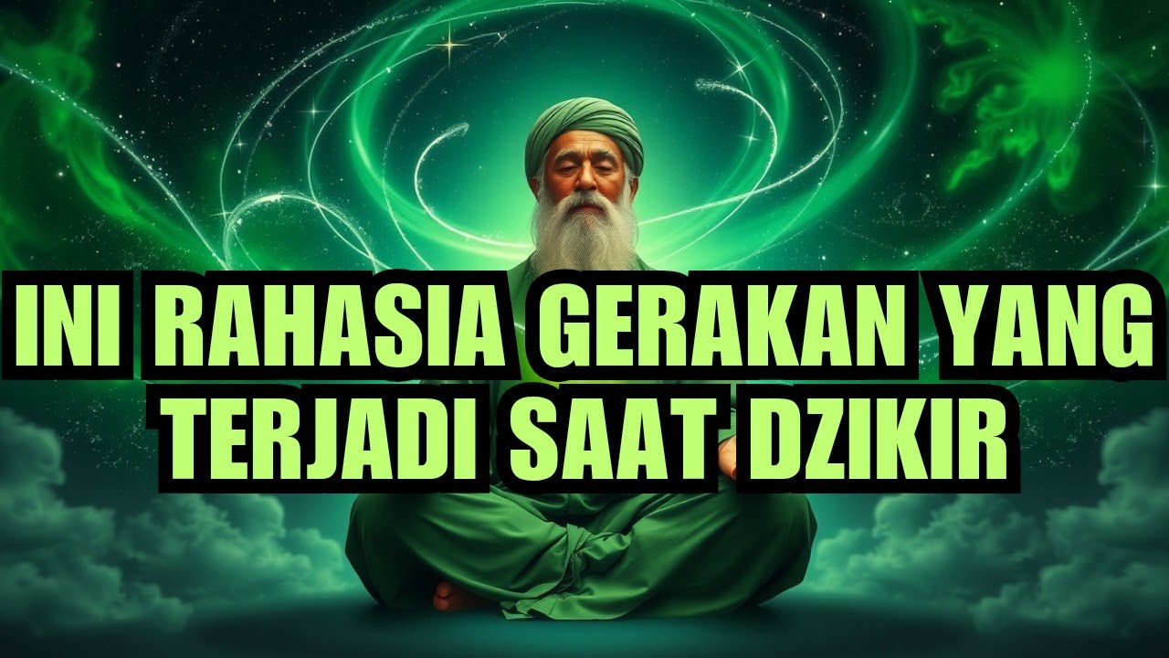 RAHASIA TUBUH SAAT BERDZIKIR: Fenomena Gerakan Spiritual yang Jarang Dibahas