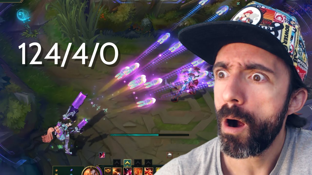 JOGADOR DE LOL FICA 124/4 EM APENAS 20 MINUTOS, QUEBRA TODOS OS RECORDES E VENCE SOZINHO