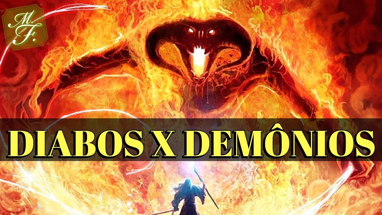 A diferença entre DIABOS e DEMÔNIOS no Dungeons & Dragons! | Podcast de RPG
