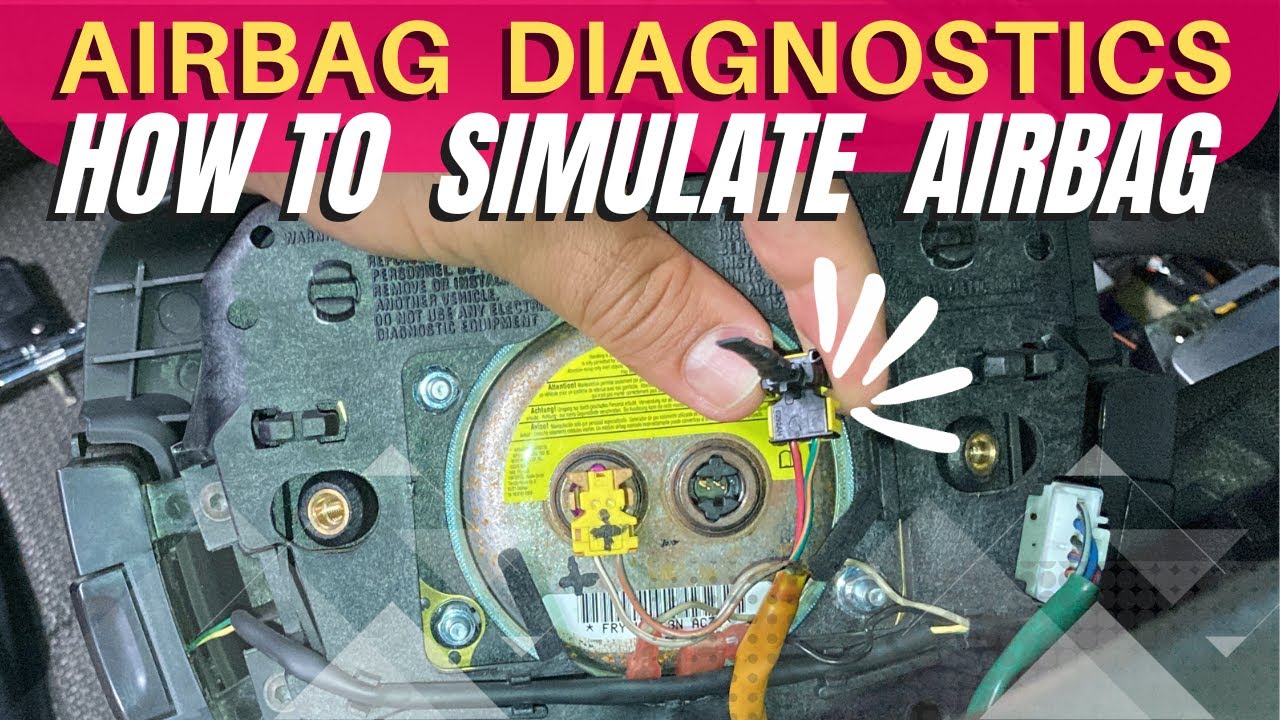Airbag Diagnostics | How to Simulate Airbag | How to Bypass Airbag