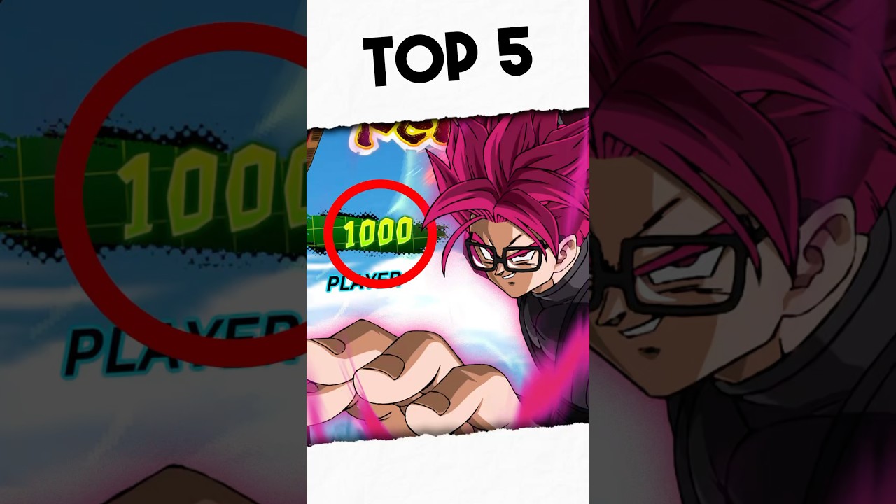TOP 5 MOST SATISFYING THINGS IN DRAGON BALL LEGENDS!!