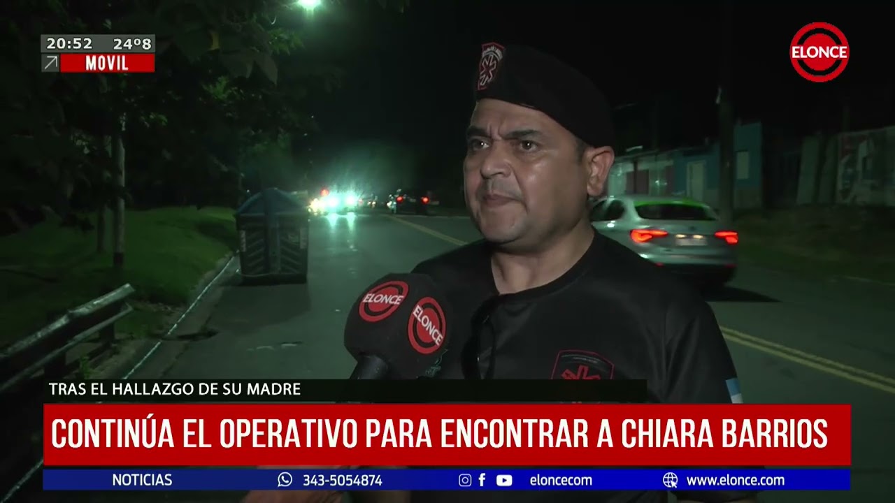 Continúa el operativo para encontrar a Chiara