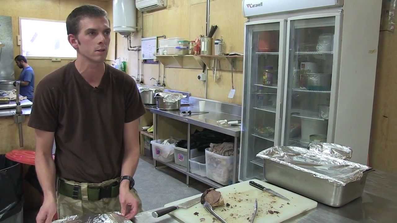 Being a Navy Chef in Afghanistan