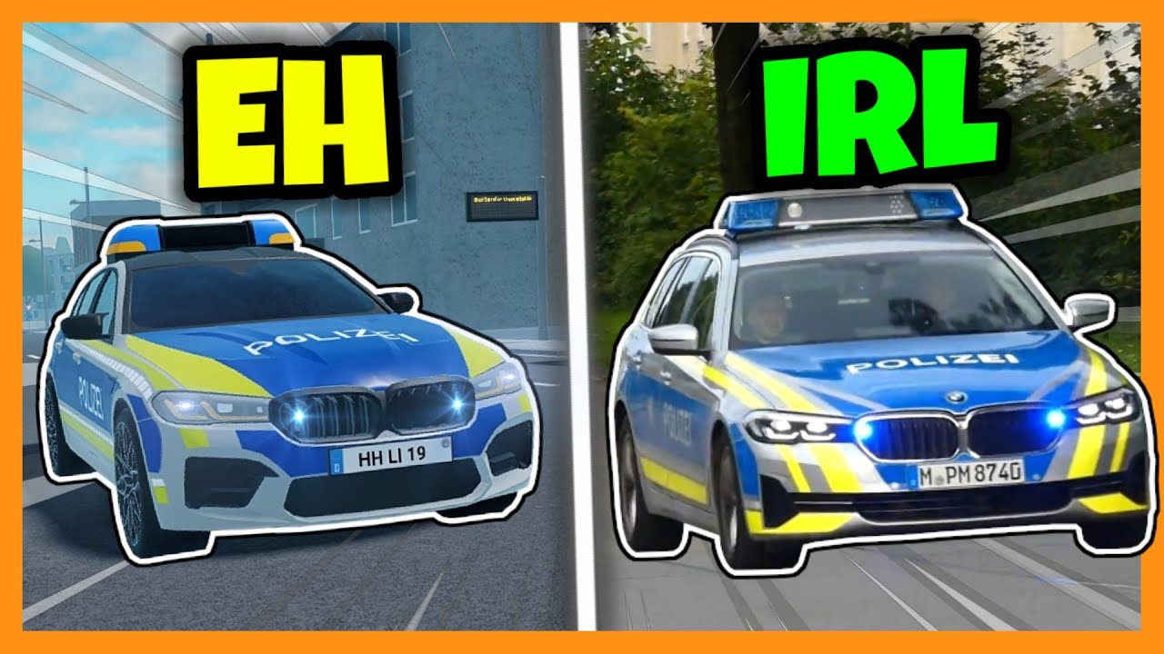 All Emergency Hamburg police cars IRL