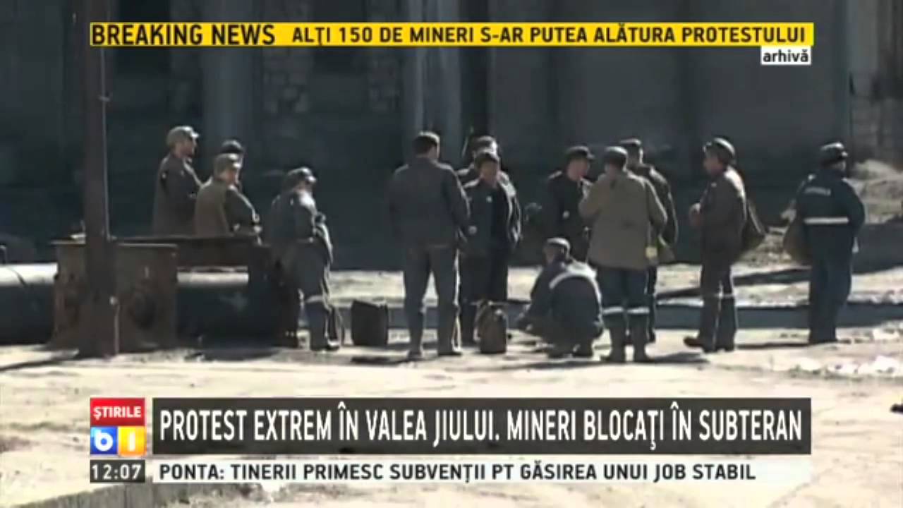 Darius Cimpean presedintele Sindicatului Muntele despre protestele minierilor