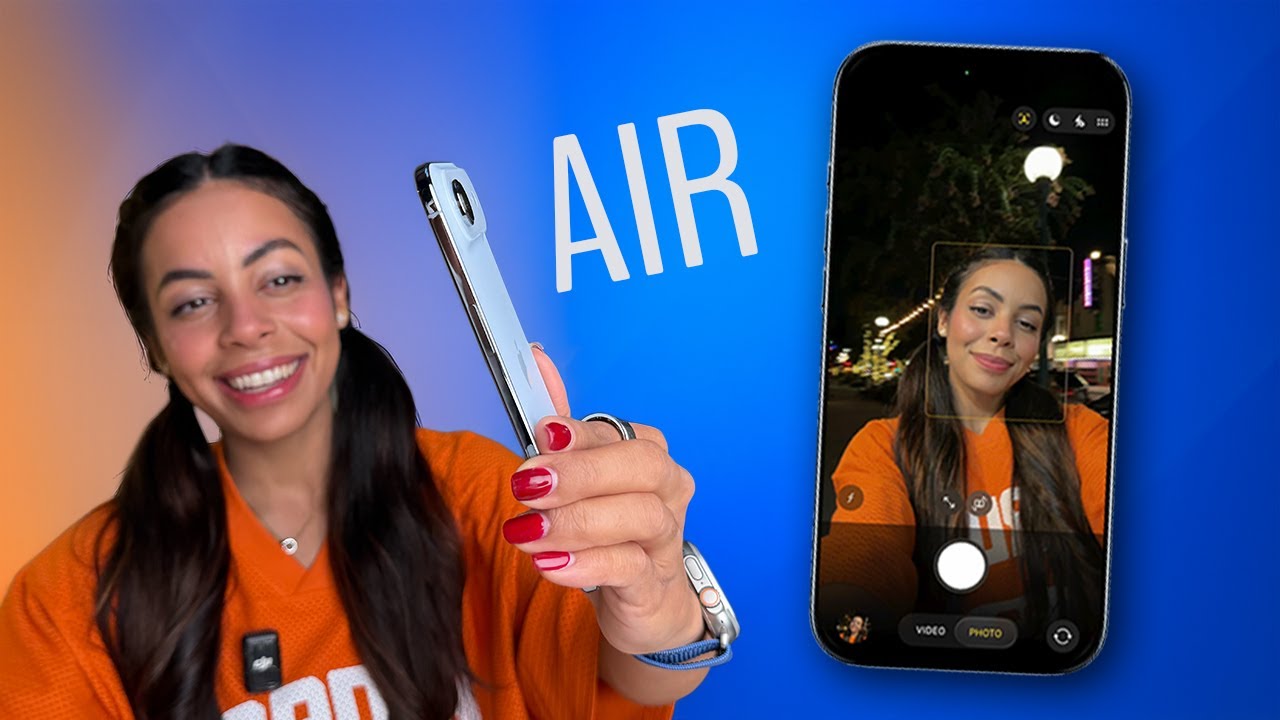 Распаковка iPhone Air и тест камеры!