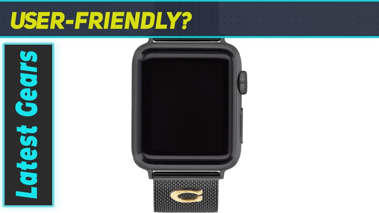 COACH Apple Watch Strap - The Ultimate Stylish Band for Your Apple Watch