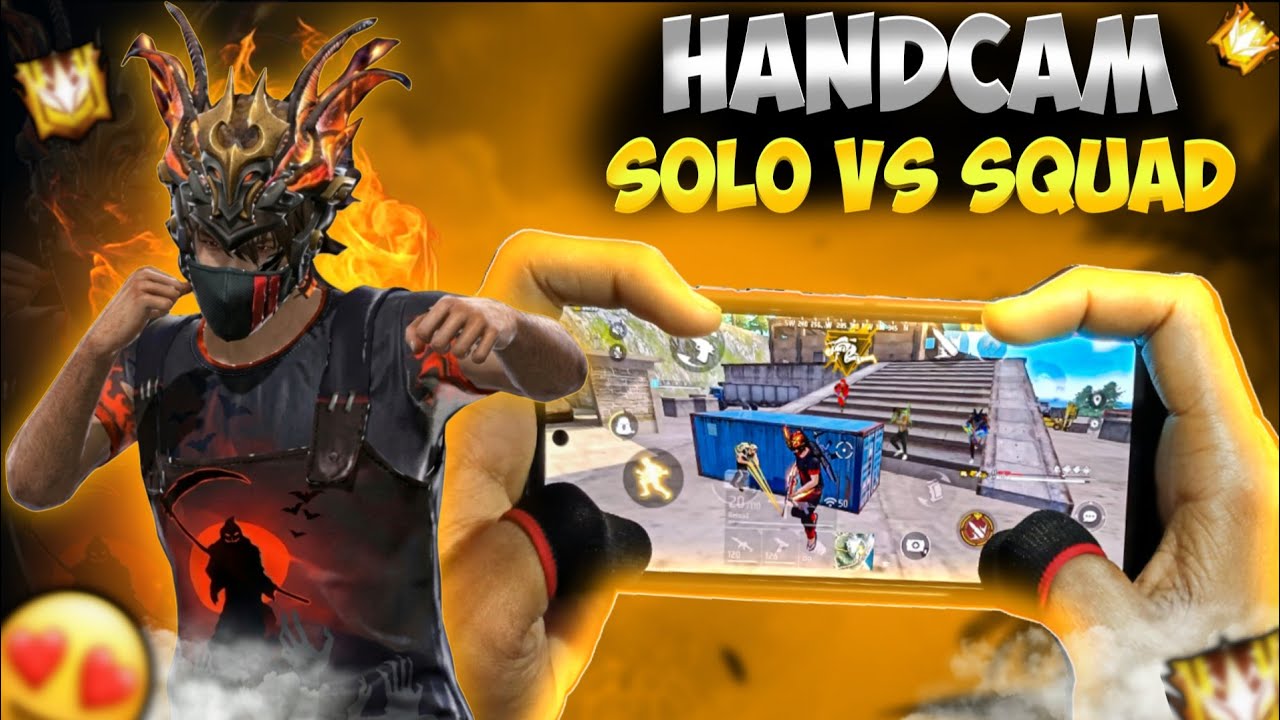 Can I Survive 1v4? 😳 Solo Vs Squad With 4 Finger HANDCAM | Free Fire ❤️‍🔥 Motorola g84 📲
