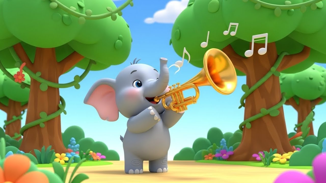 Funny Zoo Band Song | kids nursery rhymes | Baby Song, Jungle Animals & Music Cartoon 🦁🥁
