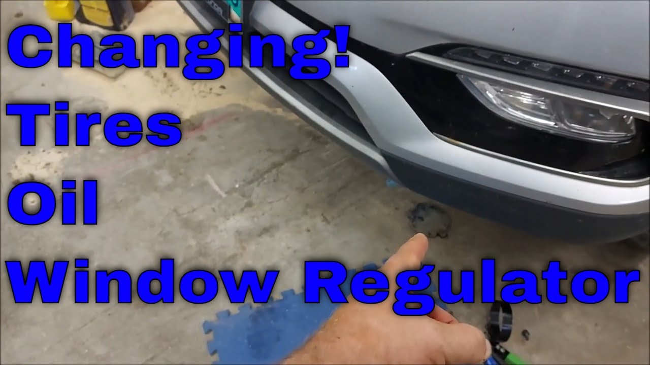 Changing: Tires, Oil and Regulator-That Bee Man