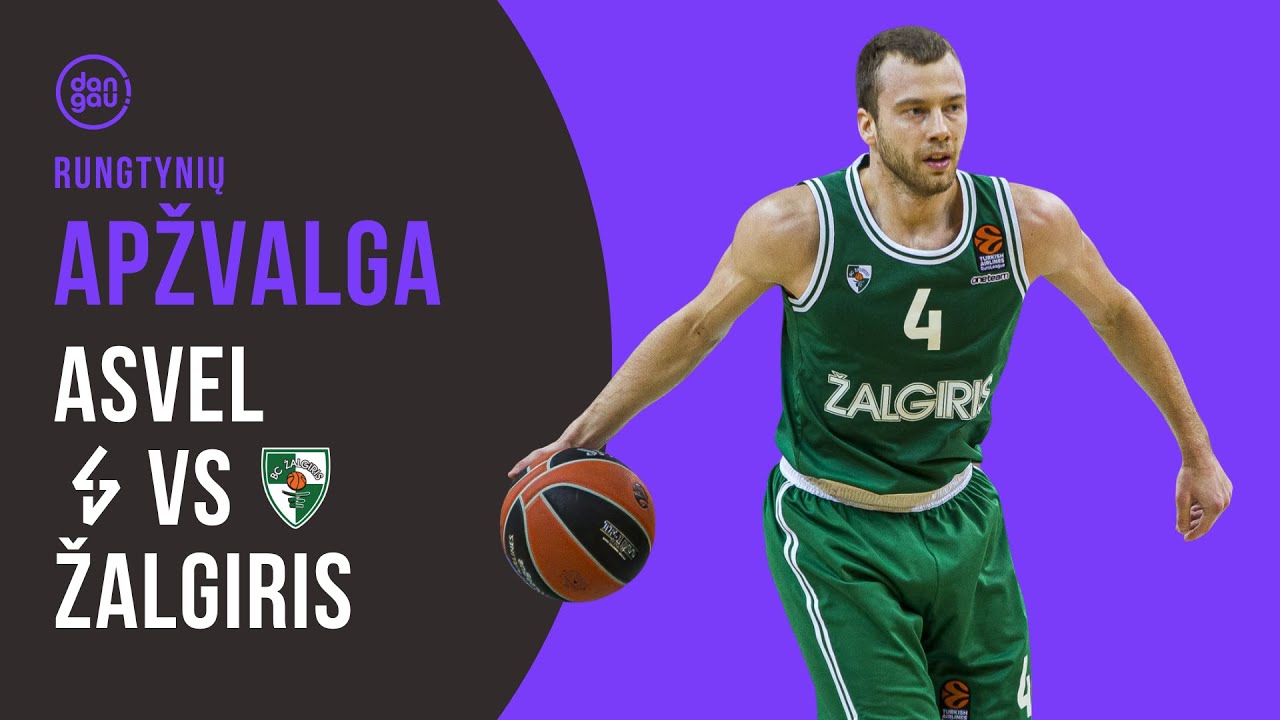 Pamatykite: L.Lekavičiaus vedamas Kauno „Žalgiris“ išvykoje palaužė ASVEL