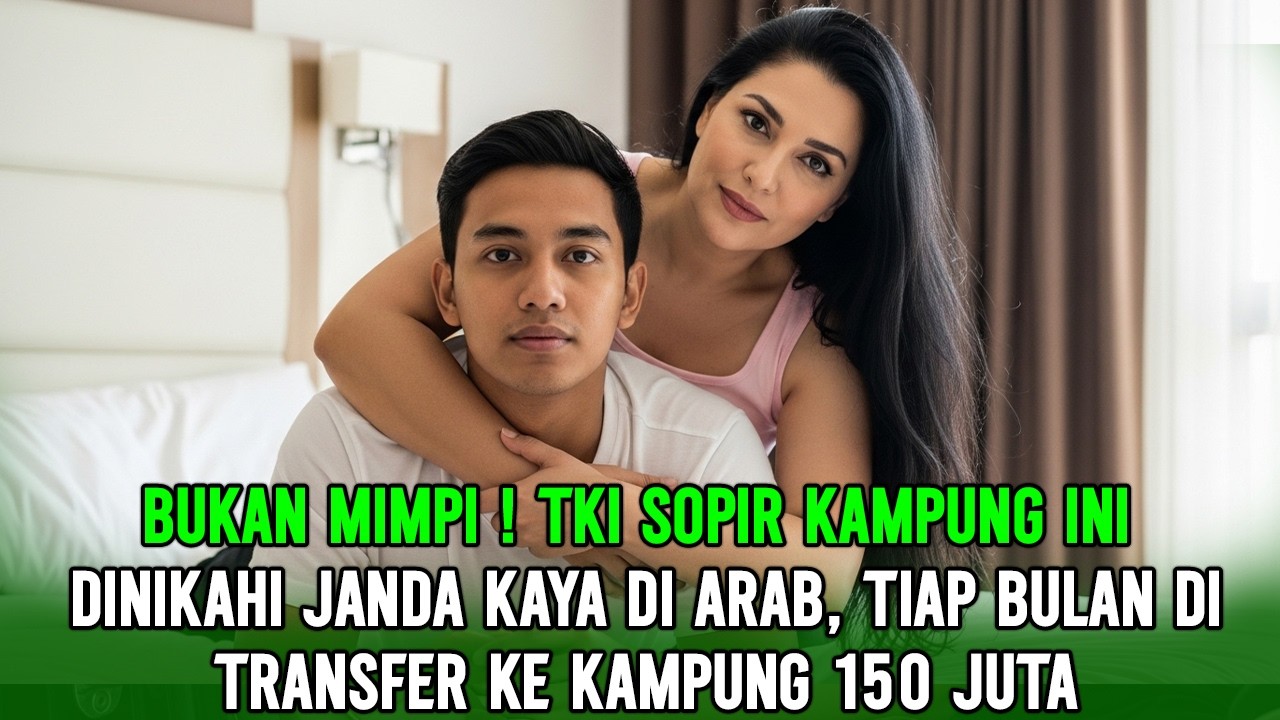 BUKAN MIMPI ❗ SOPIR DESA INI DINIKAHI JANDA KAYA DI ARAB, TIAP BULAN TRANSFER KE KAMPUNG 150 JUTA