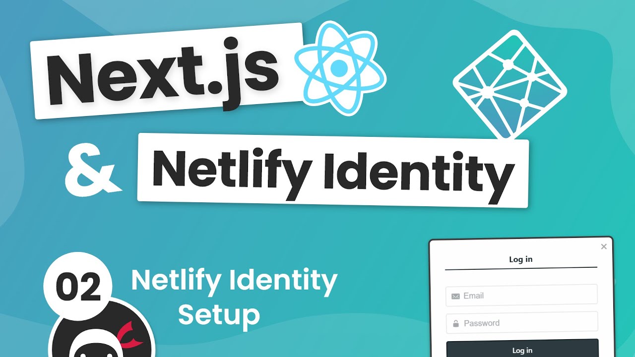 Next.js & Identity (auth) Tutorial #2 - Installing Identity & Deploying