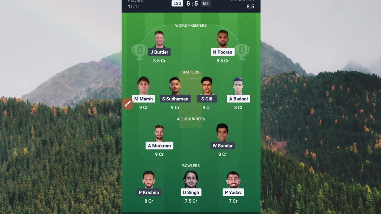 GT vs LSG dream11 team | IPL 2026 | Lucknow super giant's vs Gujrat titans match prediction today.