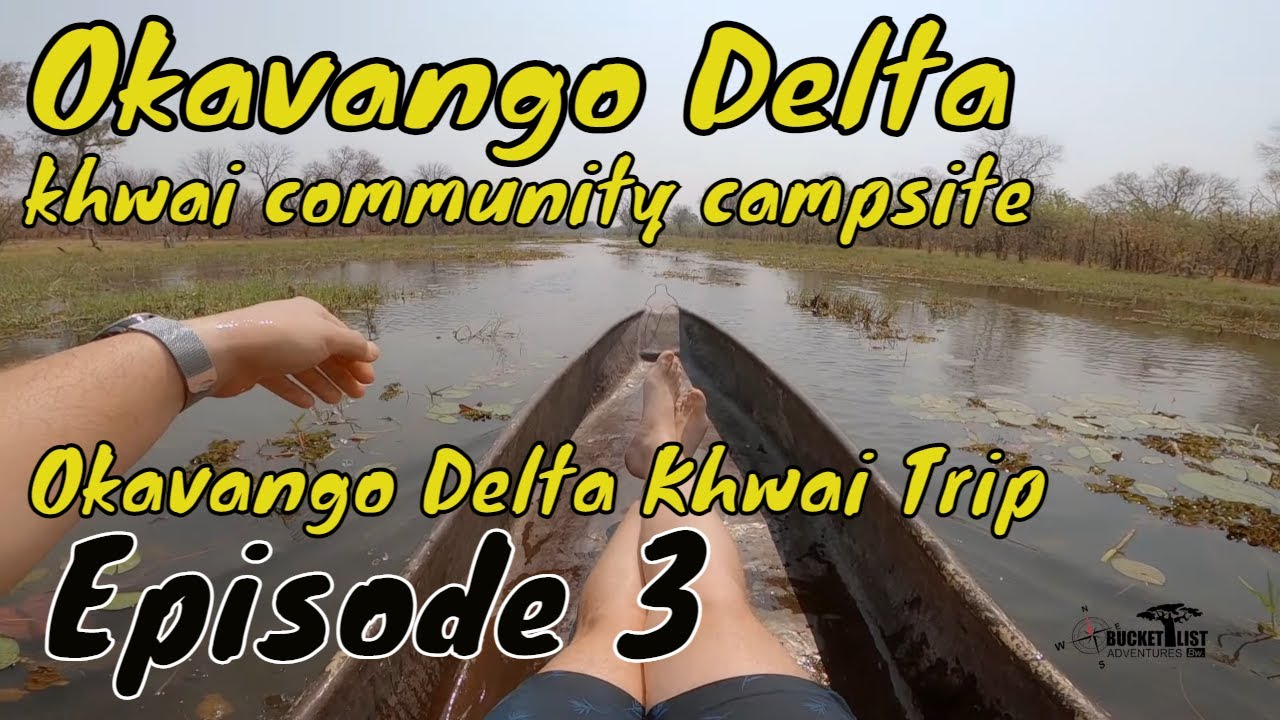 Okavango Delta Trip. Moremi, Khwai Community camp. Botswana