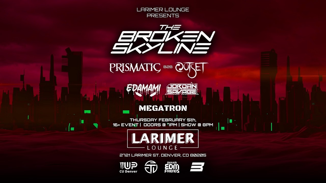THE BROKEN SKYLINE LIVE @ LARIMER LOUNGE 2026 (FULL SET)
