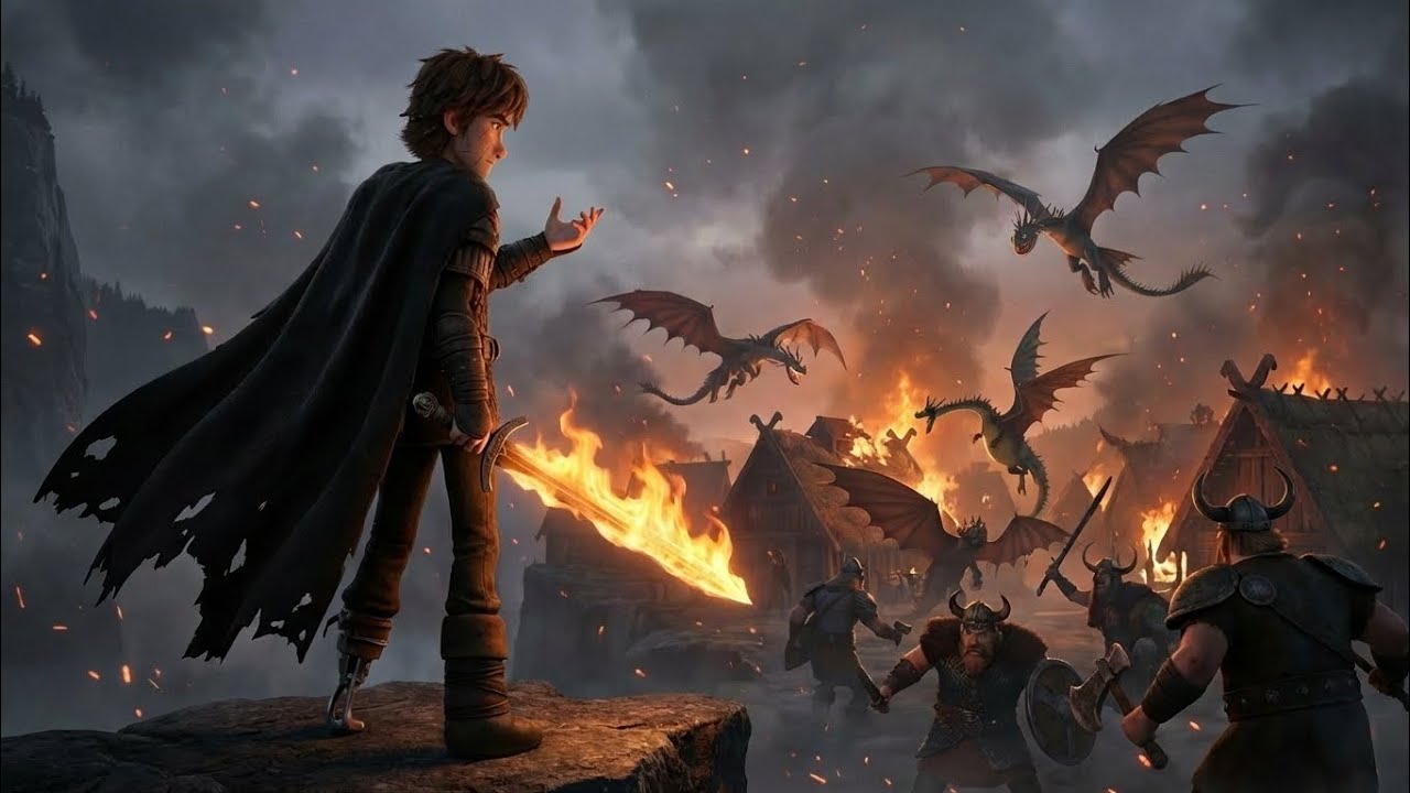 The Exiled Son Returns- Villain Hiccup (How To Train Your Dragon)