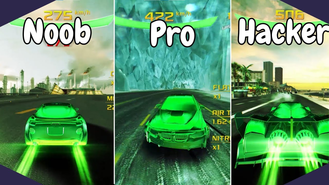 Нуб против Профи против Хакера Infection Edition Asphalt 8