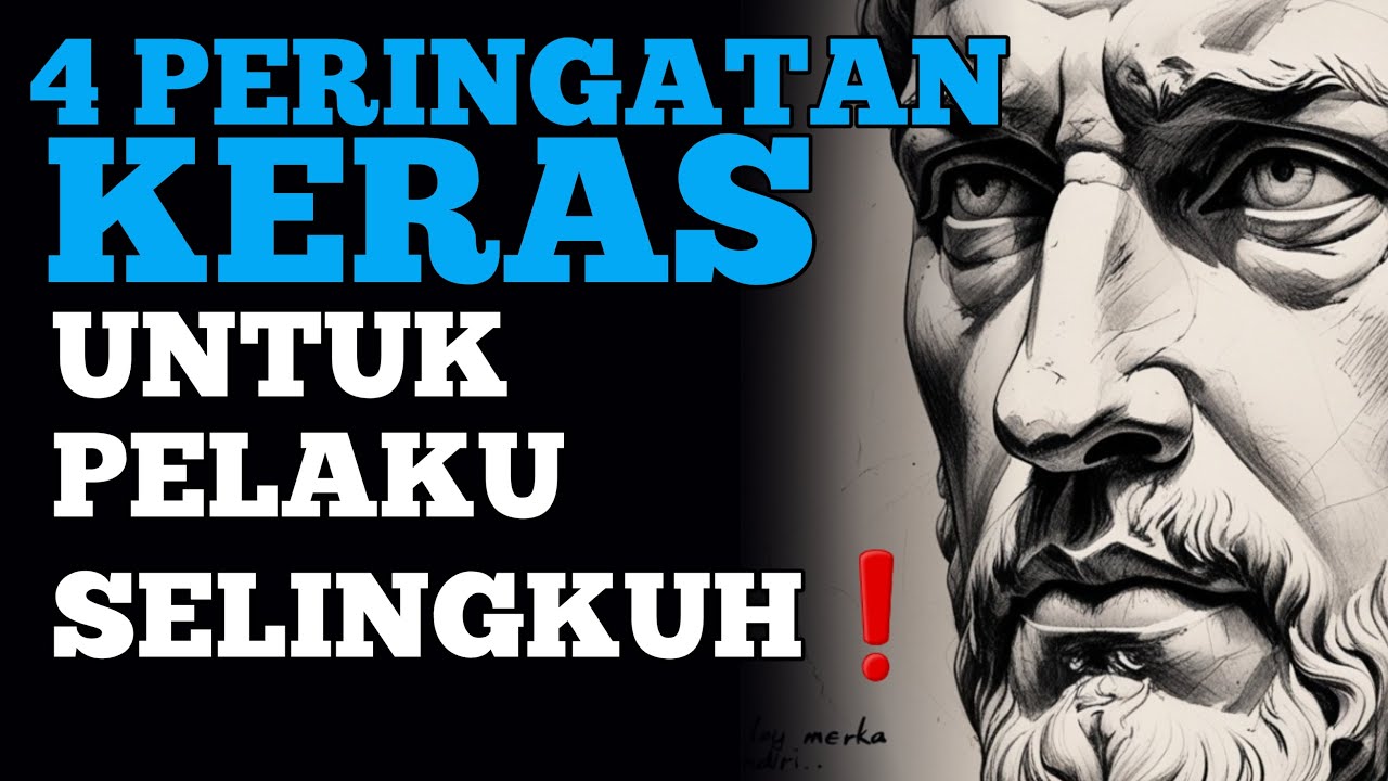 4 peringatan keras untuk pelaku selingkuh | sketsa stoik.