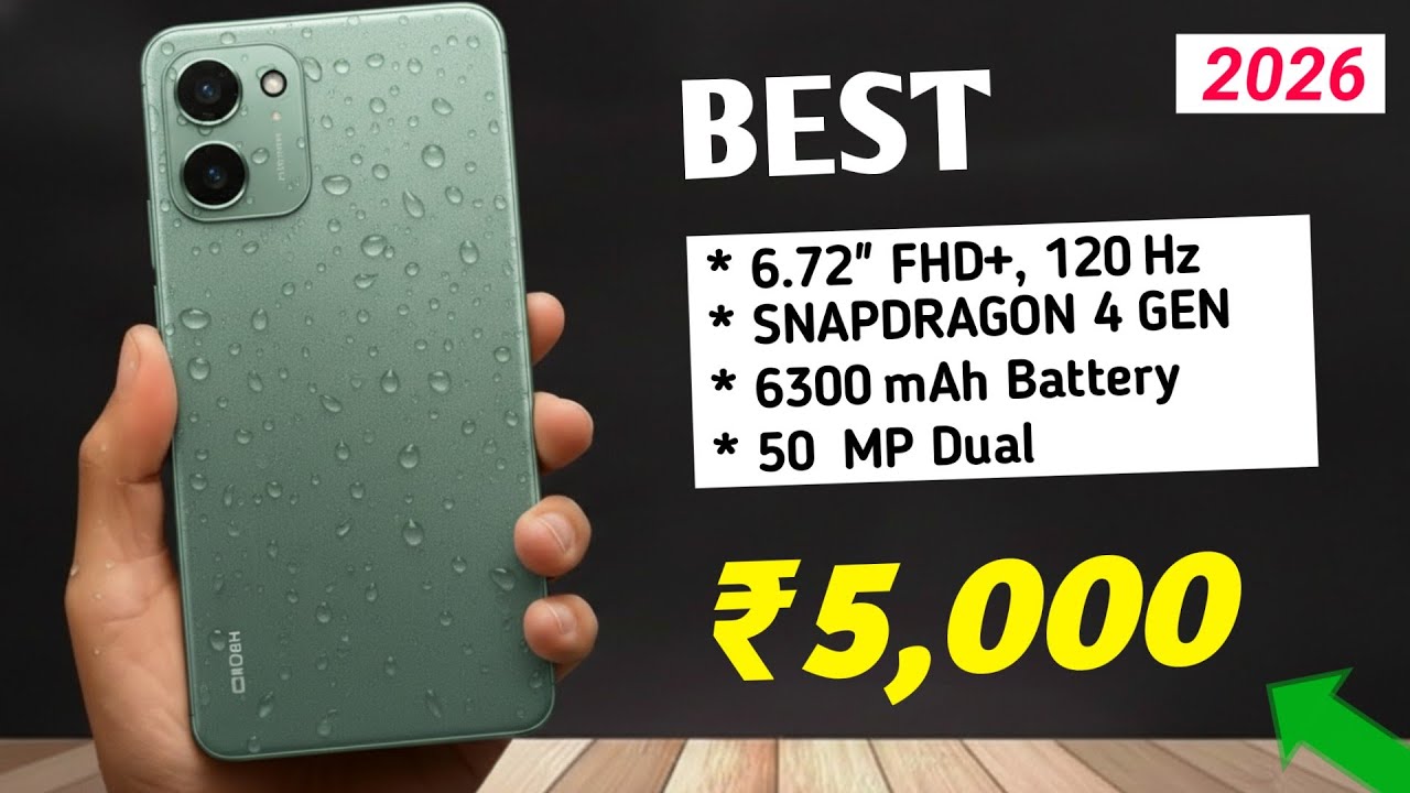 One of the Best smartphone at ₹5000 in 2025 || Top 5 best Smartphone under 5000 || budget smartphone