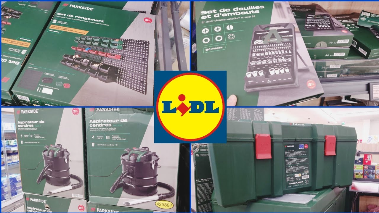 👨🏻‍🔧💛 LIDL BRICOLAGE ARRIVAGE PARKSIDE 27 janvier 2025