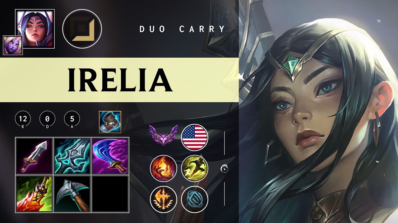 Irelia ADC vs Ezreal - NA Master Patch 26.05