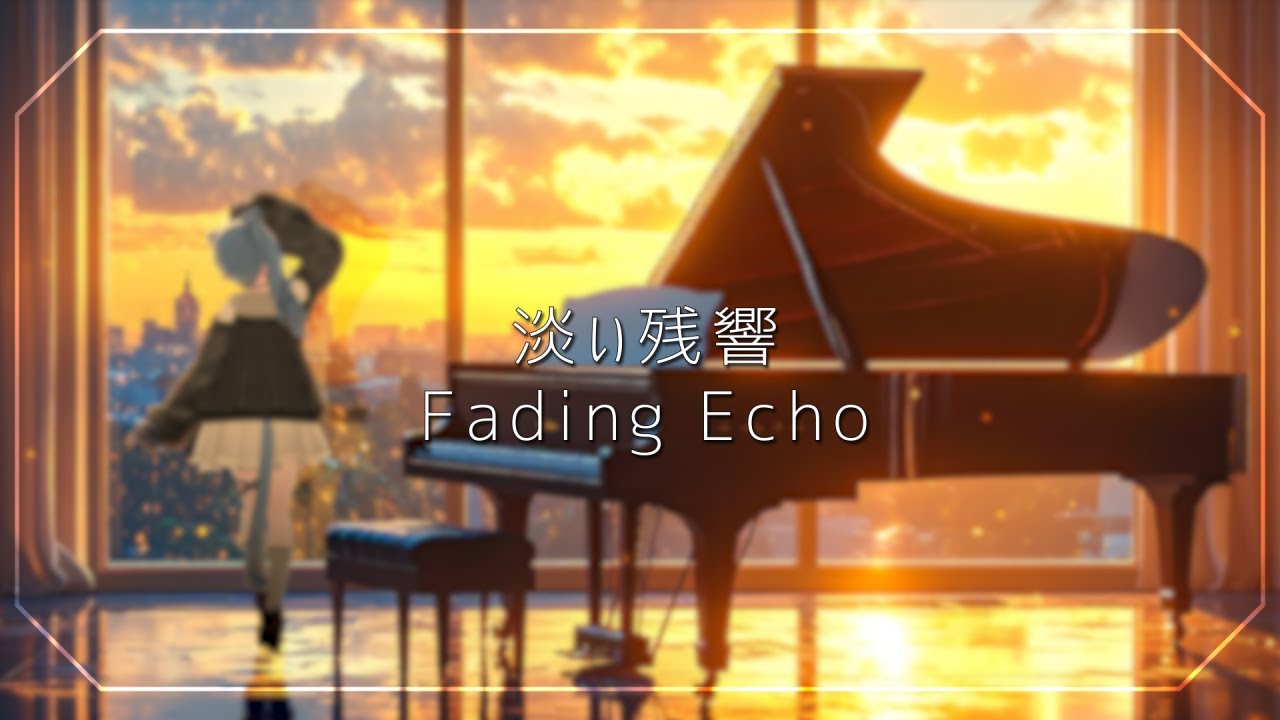 [癒しのPiano Inst] 淡い残響 -Fading Echo- | chillout relax 作業BGM 勉強