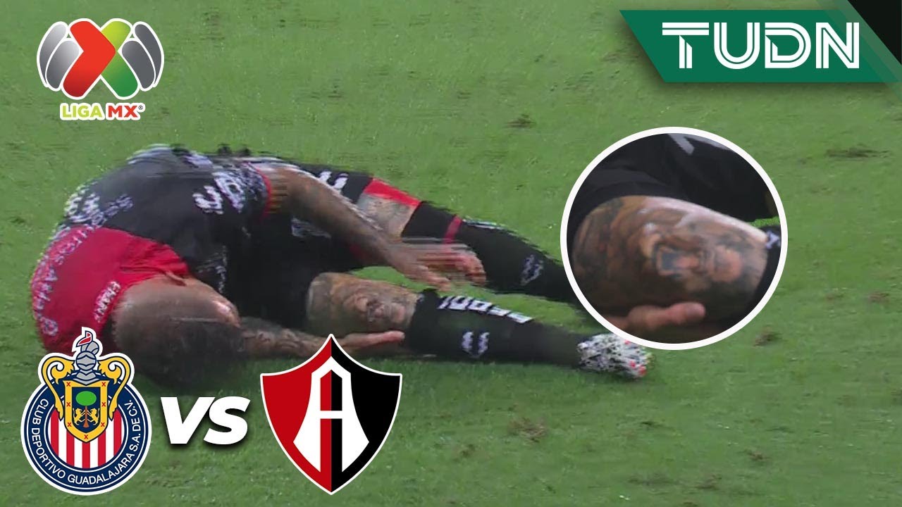 ¡TERRIBLE IMAGEN! Lozano SE LESIONA | Chivas 2-1 Atlas | AP2023-J12 | Liga Mx | TUDN