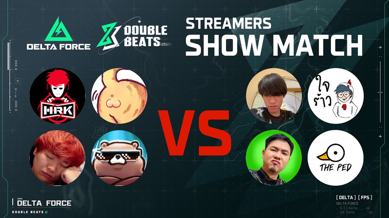 8/8 Double Beats Show Match | Garena Delta Force Thailand