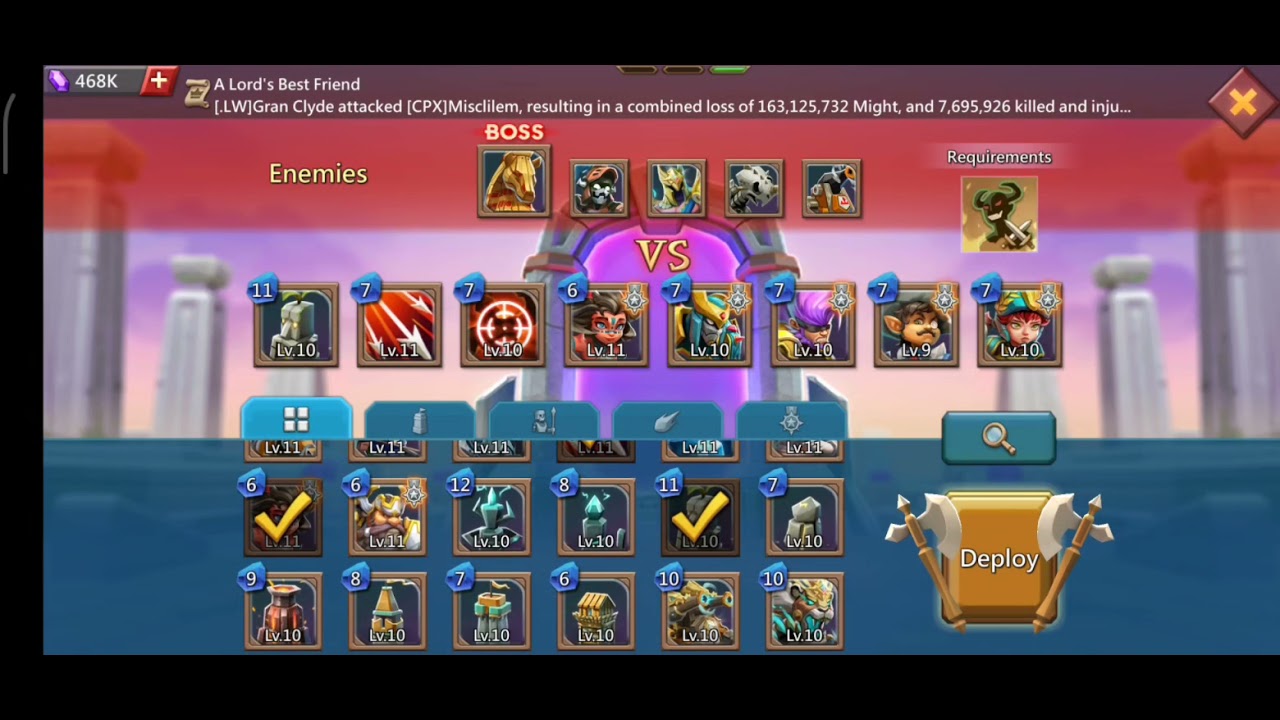 Lords Mobile Vergeway Chapter 10 Stage 12