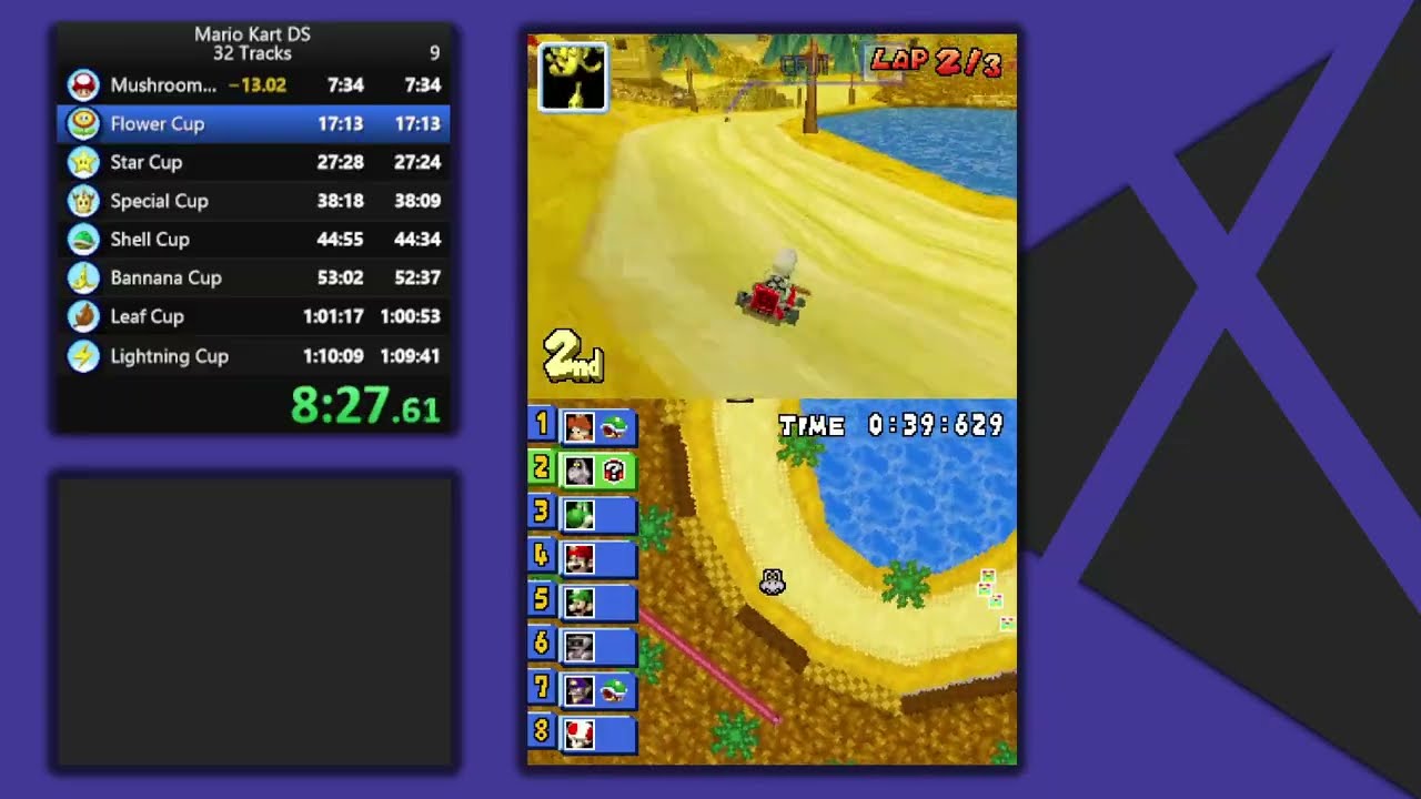 New Mario Kart DS P.B. (1:09:45.47)