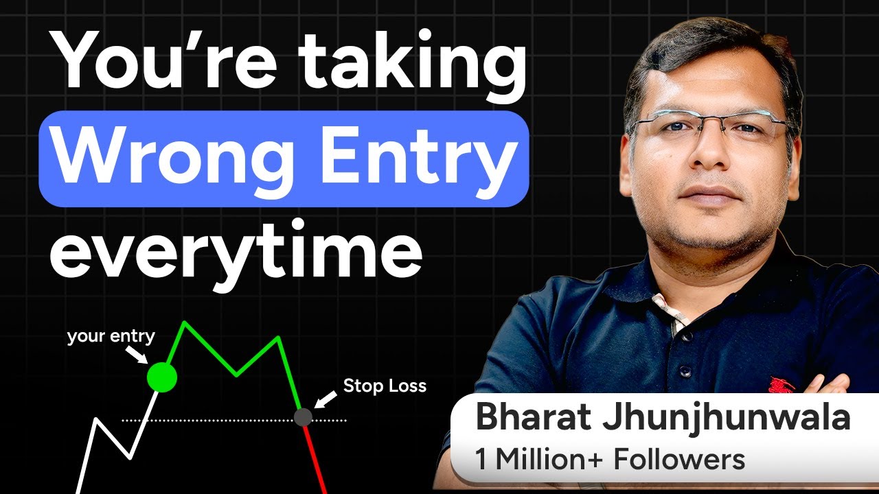 How to take perfect Entry with this secret hack | Bharat Jhunjhunwala