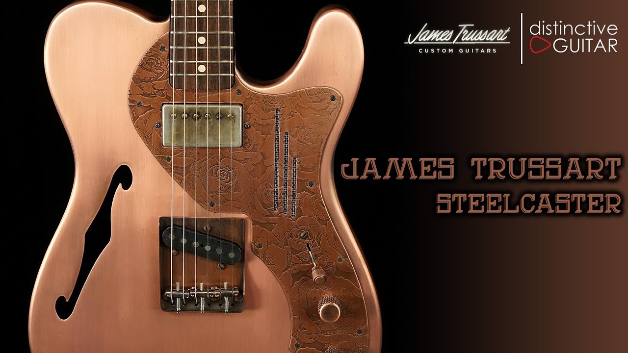 James Trussart Steelcaster Antique Copper Tele