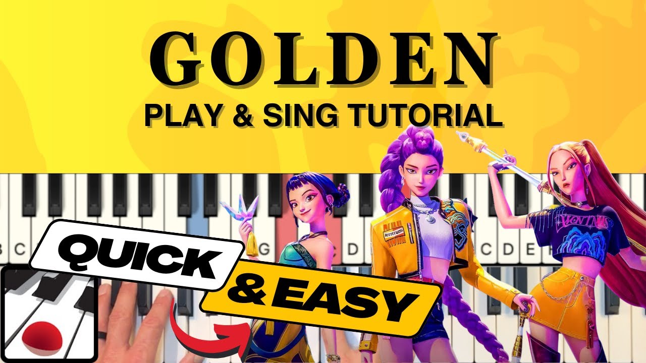 Golden — обучающий курс по игре и пению на фортепиано